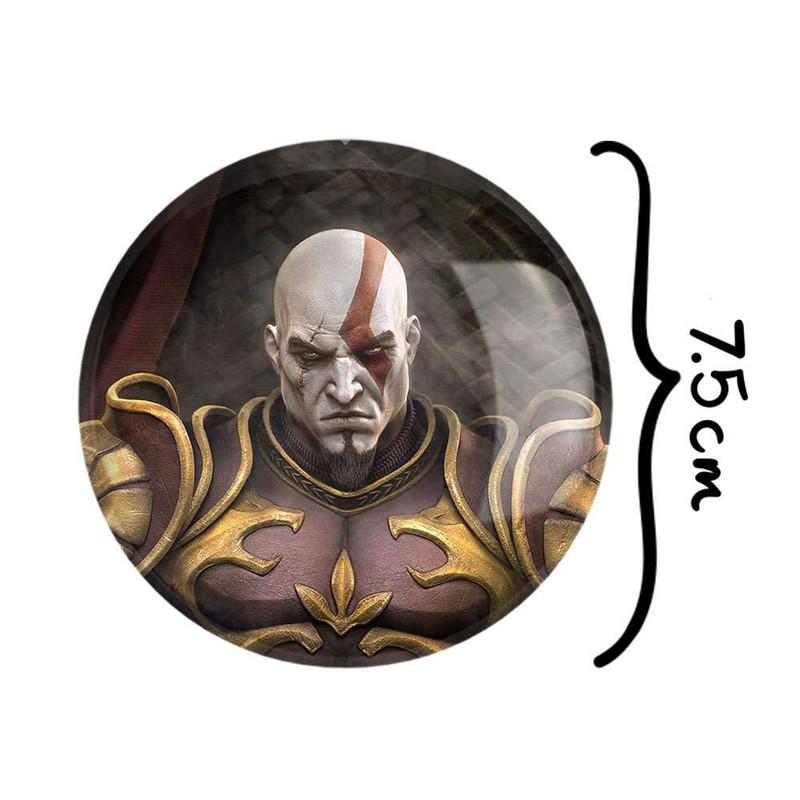 آینه جیبی خندالو طرح God Of War کد 4856 آینه جیبی خندالو طرح God Of War کد 4856