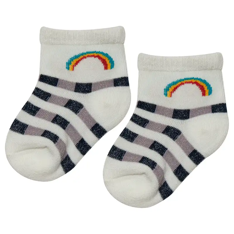 جوراب نوزادی پسرانه فیلاردی مدل 4482 مجموعه 3 عددی