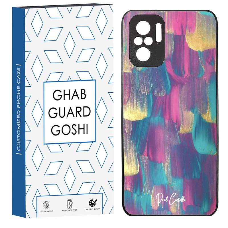 کاور قاب گارد گوشی طرح ابرنگ کد TPU-252 مناسب برای گوشی موبایل شیائومی Redmi Note 10 4g / Redmi Note 10s / Poco m5s