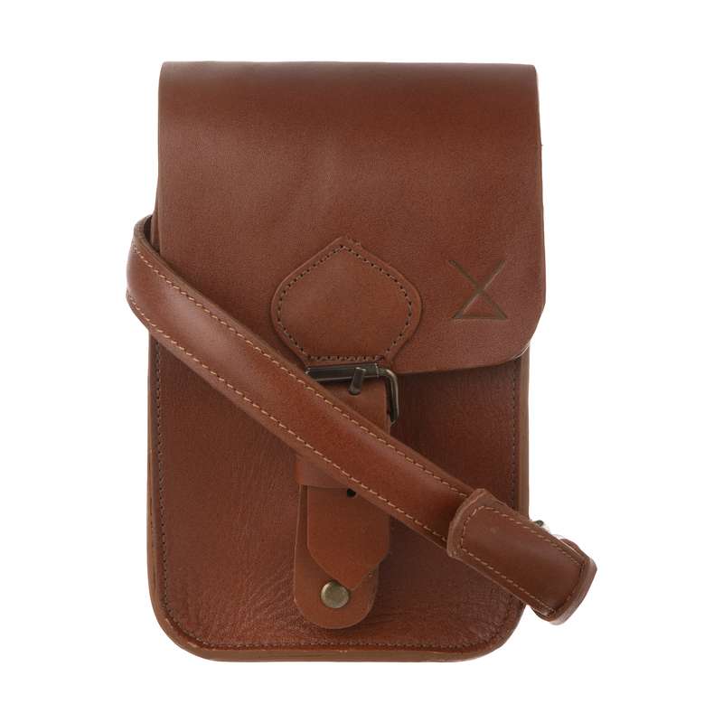 کیف رودوشی مردانه چرم لانکا مدل CB-17-03