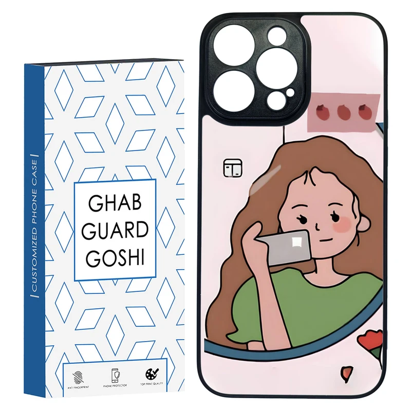کاور قاب گارد گوشی طرح دخترانه  کد TPU-005 مناسب برای گوشی موبایل اپل Iphone 14 PRO MAX