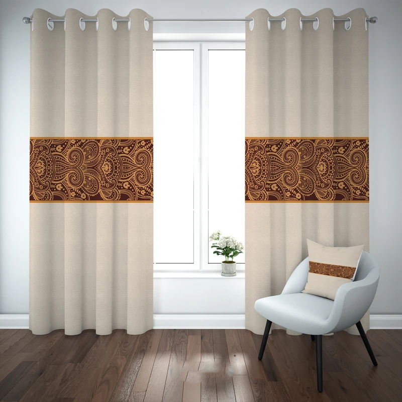 پرده مدل b1505 سایز 140×280 سانتی متر