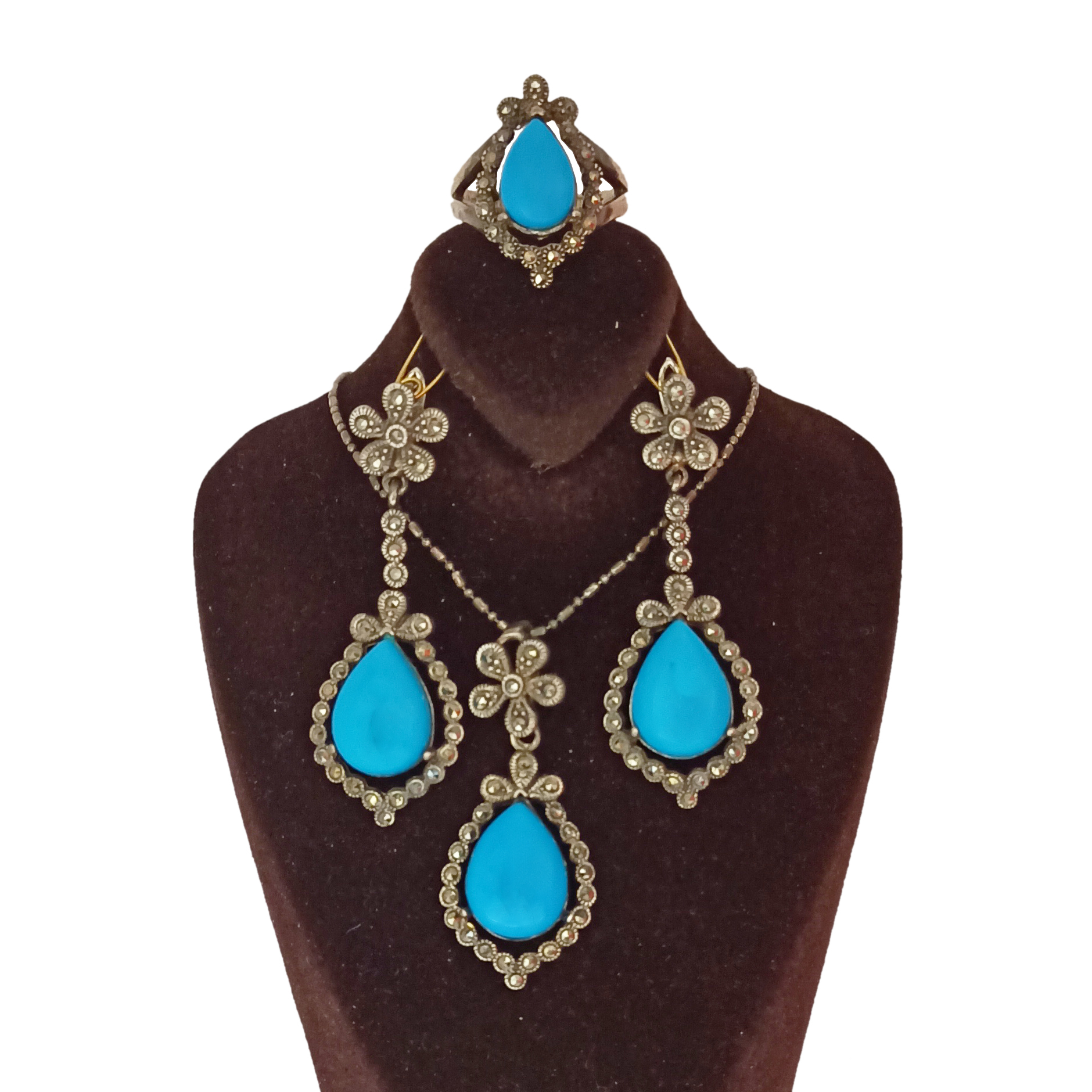 نیم ست نقره زنانه سلین کالا مدل ce-nc32