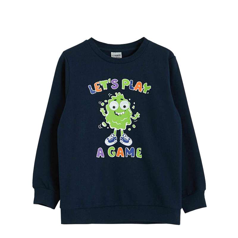 سویشرت پسرانه ال سی وایکیکی مدل BO10207