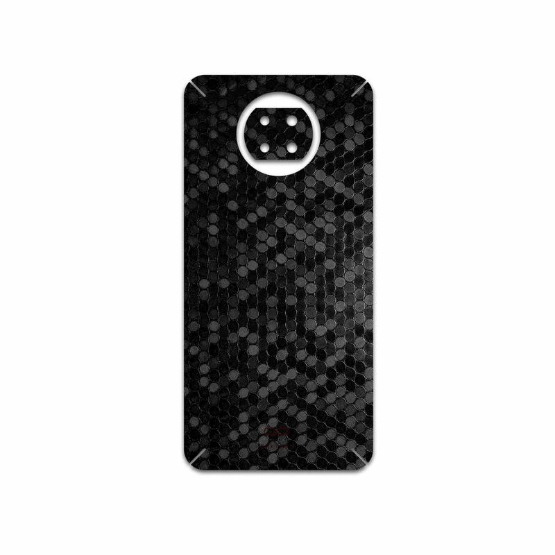 برچسب پوششی ماهوت مدل Honey-Comb-Circle مناسب برای گوشی موبایل شیائومی Redmi Note 9T