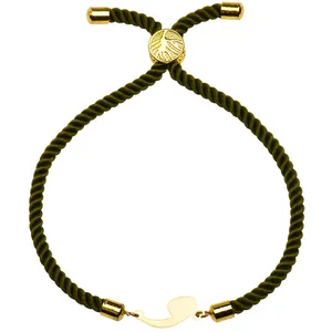 دستبند طلا 18 عیار زنانه الن نار مدل طرح و ELN2274