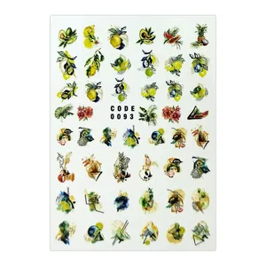 لنز ناخن مدل کمپوزیسیون کد 93