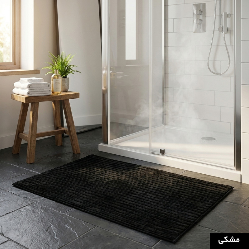 پادری وینوما مدل سرویس بهداشتی و حمام 4 لایه مخمل ویژه سایز 80x50 سانتی‌متر مناسب برای فضای داخلی