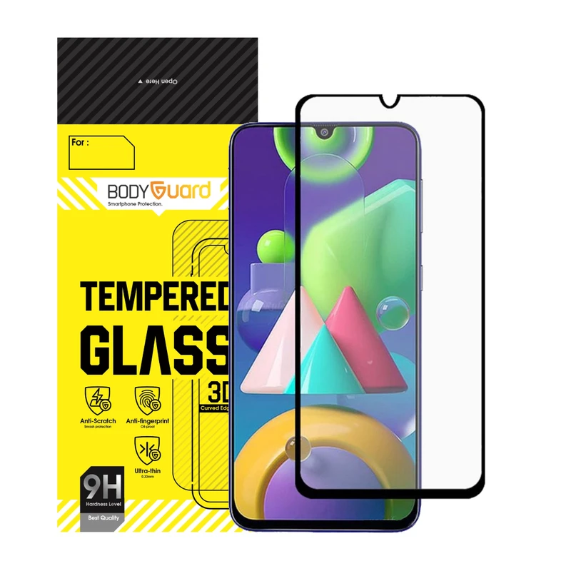 محافظ صفحه نمایش بادیگارد مدل FS مناسب برای گوشی موبایل سامسونگ Galaxy M21