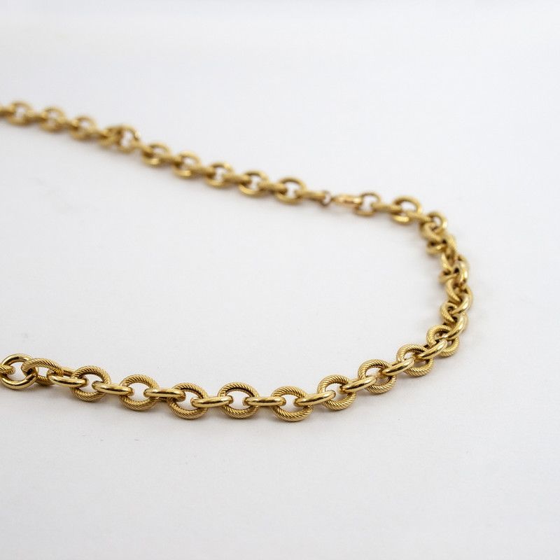 زنجیر طلا 18 عیار زنانه سهی مدل SV09