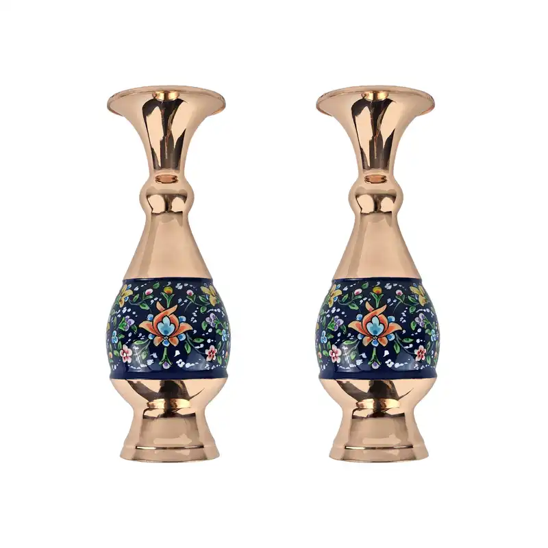 گلدان مسی مدل پرداز کد g16 مجموعه 2 عددی