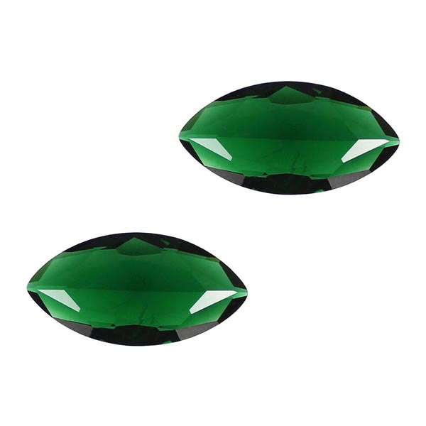 سنگ زمرد مصنوعی کد D67401 بسته دو عددی