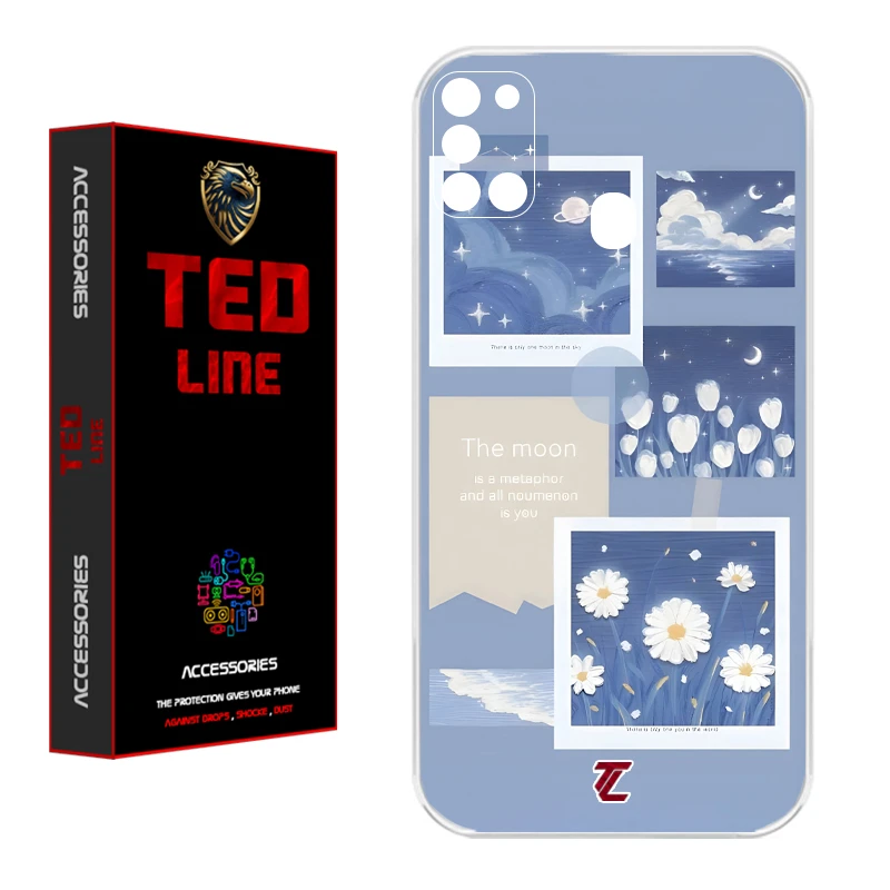 کاور تدلاین طرح بابونه کد 1203 مناسب برای گوشی موبایل سامسونگ Galaxy A21S