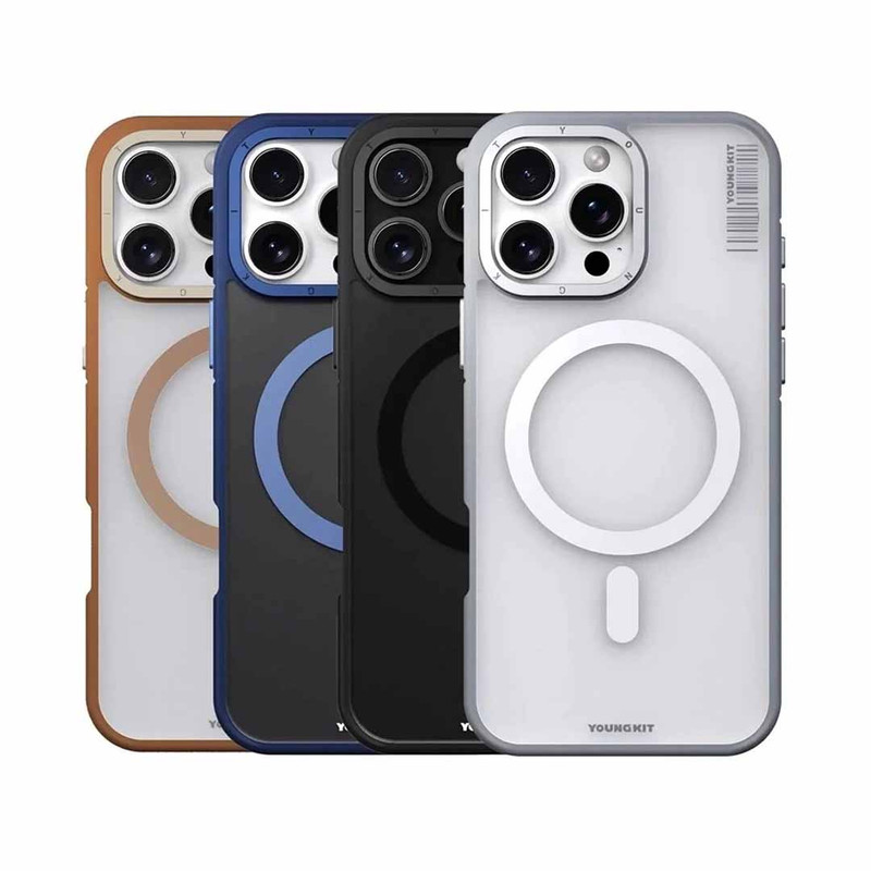 کاور یانگ کیت مدل rocky sand مناسب برای گوشی موبایل اپل iPhone 16 pro 