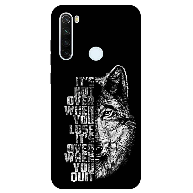 کاور مگافون طرح گرگ مدل 1894 مناسب برای گوشی موبایل شیائومی Redmi Note 8 