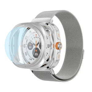 Ultimate Shield Milan GRD Band For Samsung Galaxy Watch 7 Ultra 47mm with cover