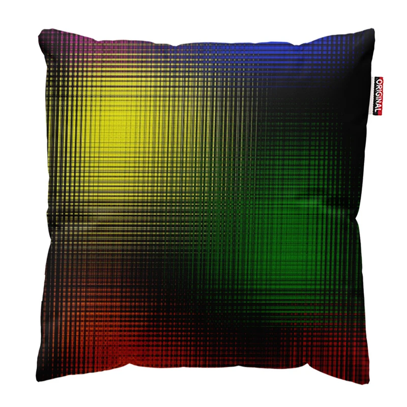 کوسن پاد آفرین طرح رنگی کد 3638 سایز 30*30 سانتی متر