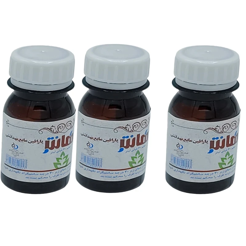 پارافین مایع بهداشتی هانتر مدل 01 حجم 60 میلی لیتر مجموعه 3 عددی