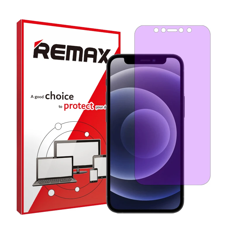 محافظ صفحه نمایش آنتی پرپل ریمکس مدل HyPRL مناسب برای گوشی موبایل اپل iPhone 12