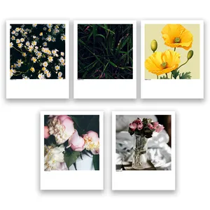 آویز تزیینی عرش مدل فانتزی گل کد Asa958 مجموعه پنج عددی