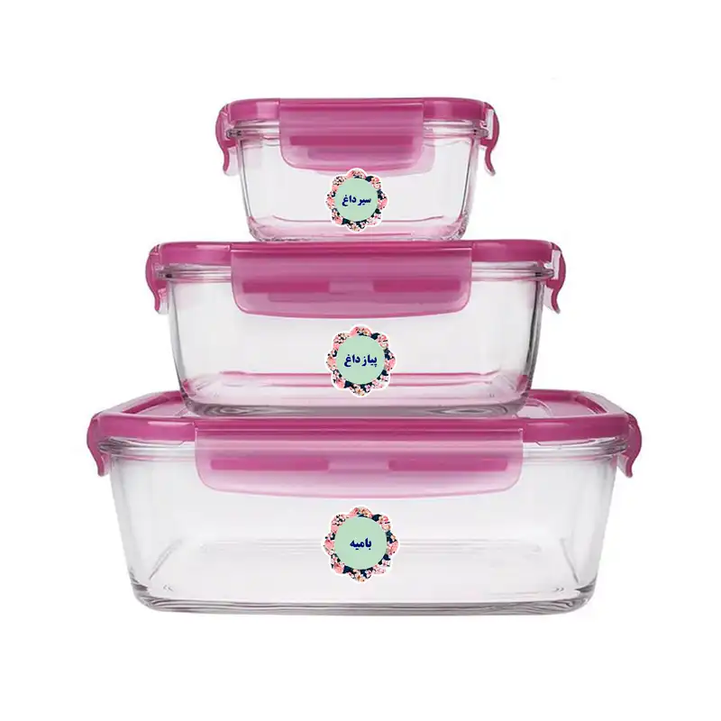 برچسب نظم دهنده فریزر آشپزخانه مستر راد طرح گل کد 1440