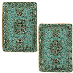 رومیزی ترمه مدل شاه عباسی کد 46 بسته 2 عددی