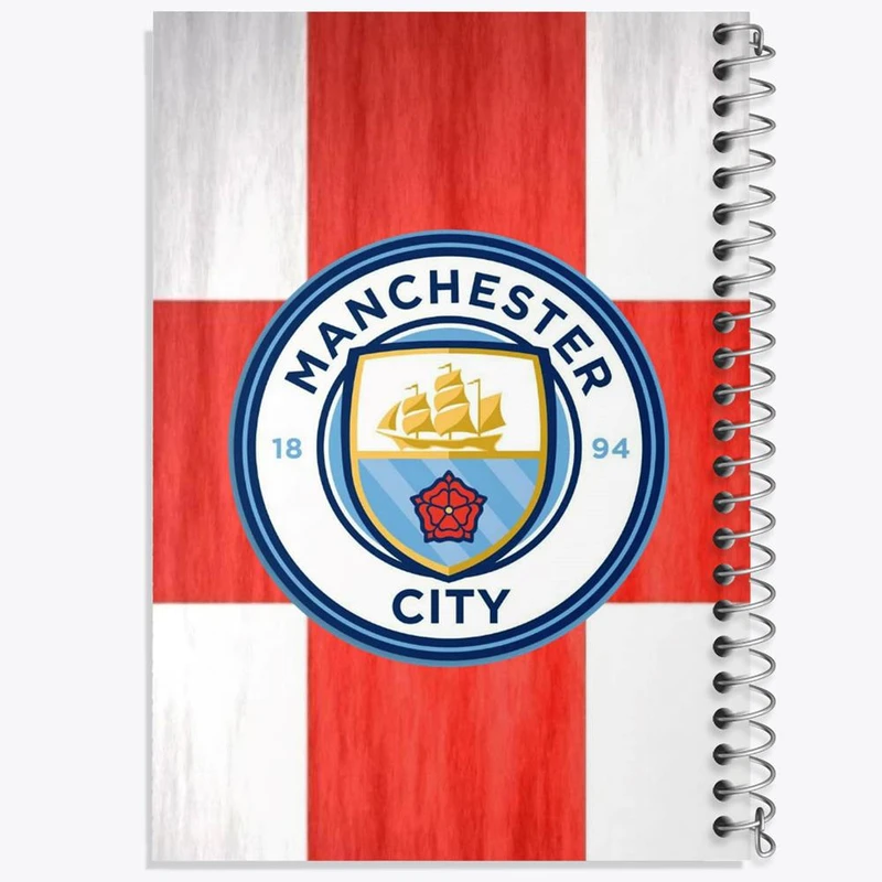 دفتر نقاشی 50 برگ خندالو مدل باشگاه منچستر سیتی کد 26775
