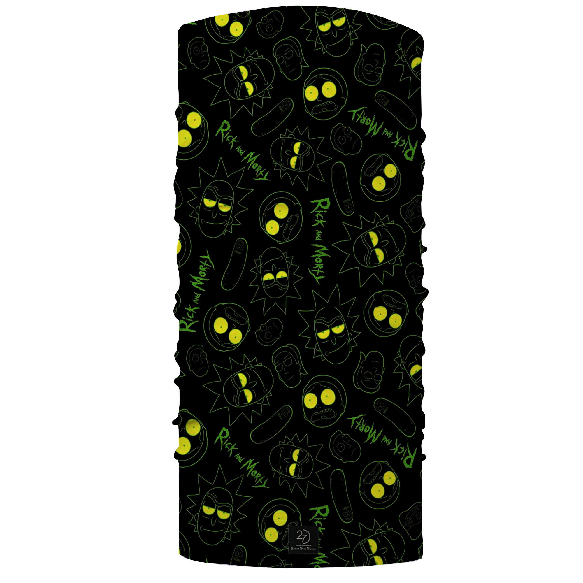 دستمال سر و گردن 27 طرح RICK AND MORTY کد J23
