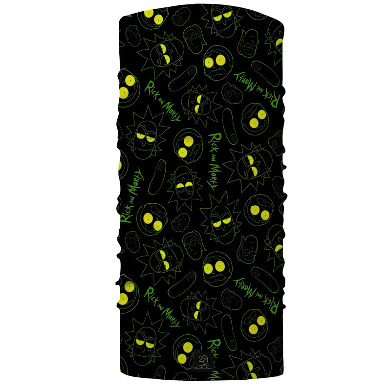 دستمال سر و گردن 27 طرح RICK AND MORTY کد J23