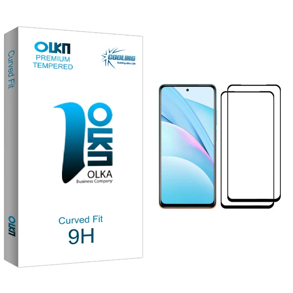 محافظ صفحه نمایش کولینگ مدل Olka glass مناسب برای گوشی موبایل شیائومی Mi 10T Lite 5G بسته دو عددی