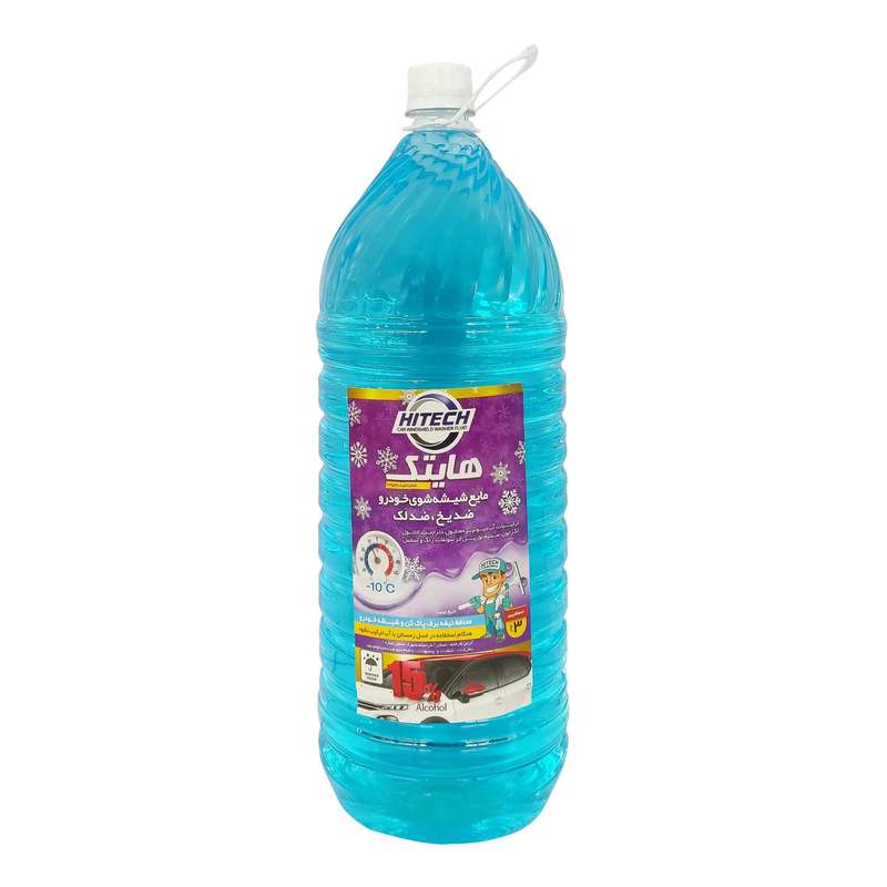 محلول شیشه شوی خودرو هایتک مدل 10c15 حجم 3 لیتر