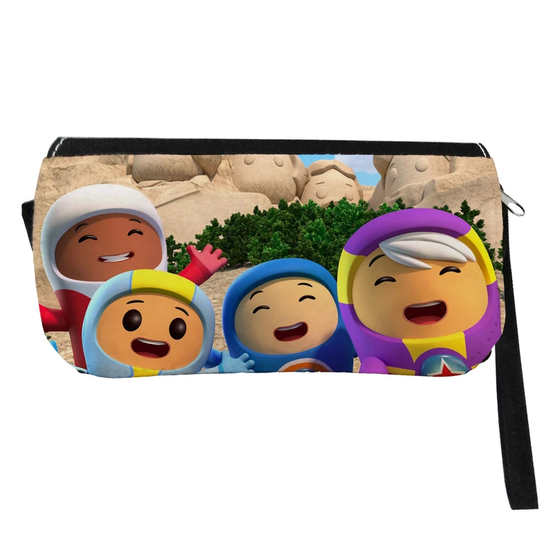 جامدادی مدل دوزیپ طرح انیمیشن جت سواران کد NI186