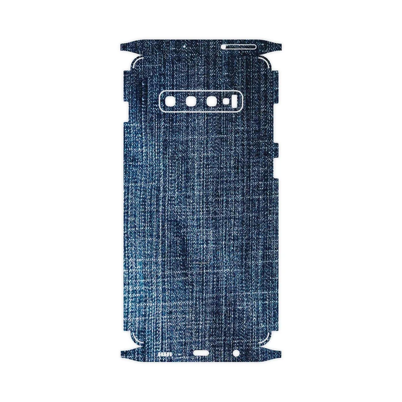 برچسب پوششی ماهوت مدل Fabric Texture 3-FullSkin مناسب برای گوشی موبایل سامسونگ Galaxy S10 Plus