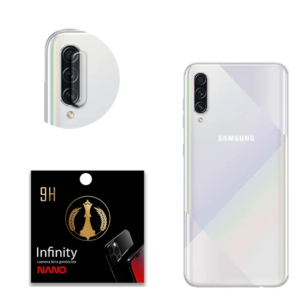  محافظ لنز دوربین اینفینیتی مدل Pro Max مناسب برای گوشی موبایل سامسونگ Galaxy A70