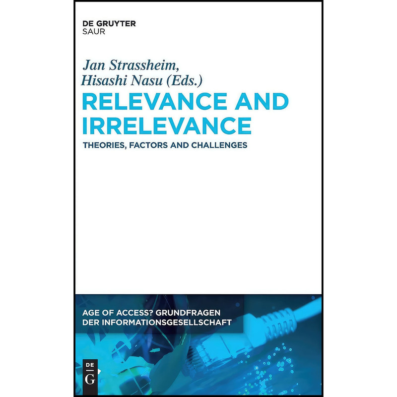 کتاب Relevance and Irrelevance اثر Jan Strassheim انتشارات De Gruyter