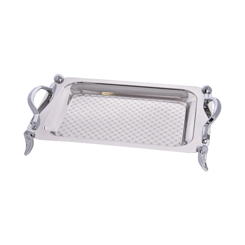 سینی دسته داریونیک کد 01 - 4065 سایز 27*41 سانتی متر