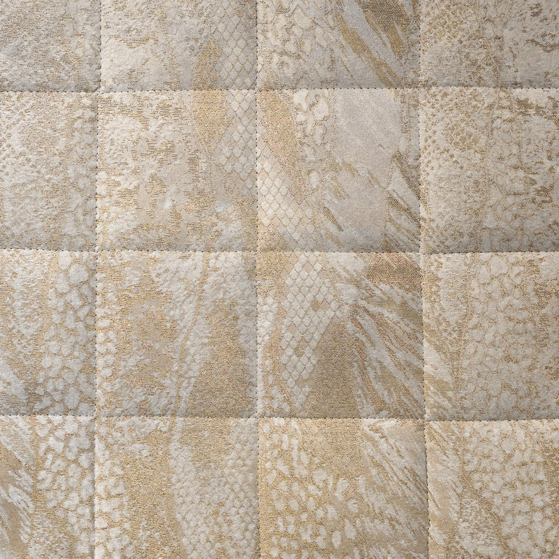 سرویس روتختی نوپه هوم مدل مخمل شانل طلاکوب پوست ماری EOCM دو نفره 8 تکه