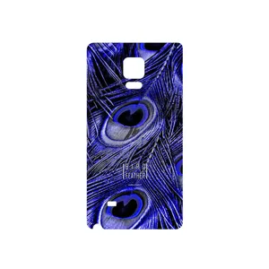 MAHOOT Purple Feather Cover Sticker for Samsung Galaxy Note Edge