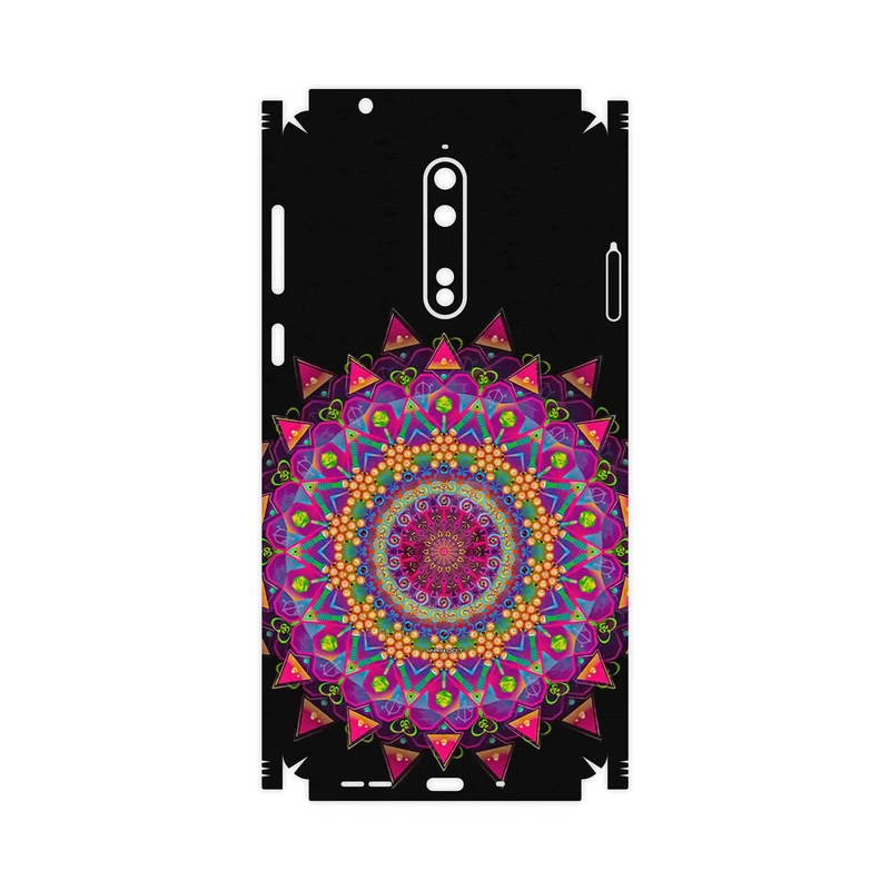برچسب پوششی ماهوت مدل Mandala Design 5-FullSkin مناسب برای گوشی موبایل نوکیا 8