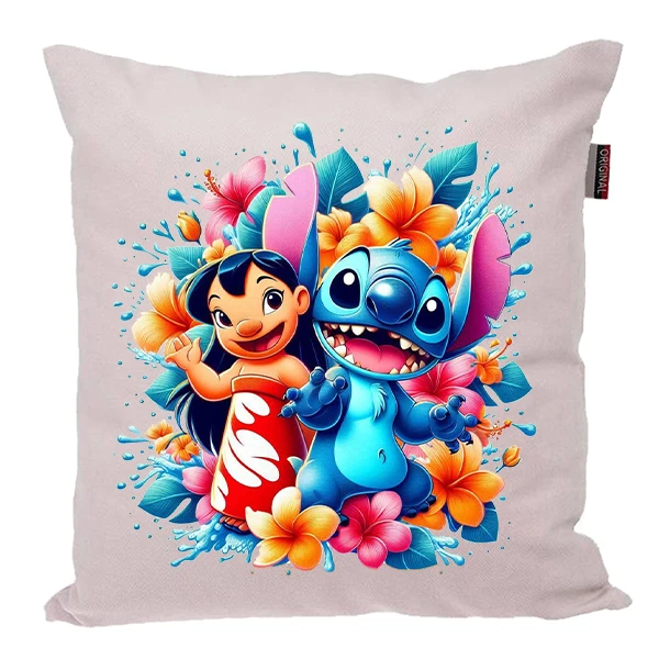 کوسن پاد آفرین مدل کارتون استیچ و لیلو کد PK401331