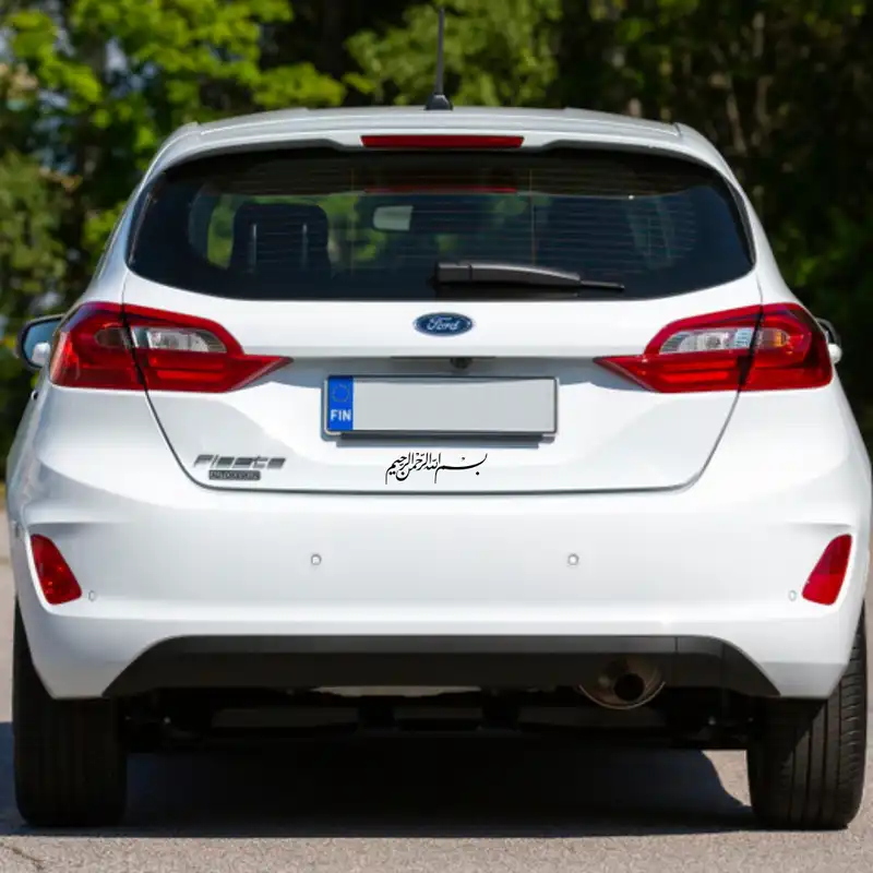 برچسب بدنه خودرو طرح بسم الله الرحمن الرحيم MT-B384