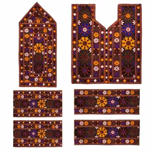 پارچه سوزن دوزی مدل Goldar-3012 مجموعه 6 عددی