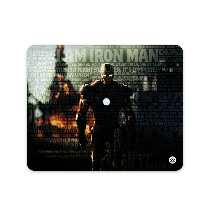 ماوس پد شادیت مدل Iron Man کد295 سایز 24*19 سانتی متر