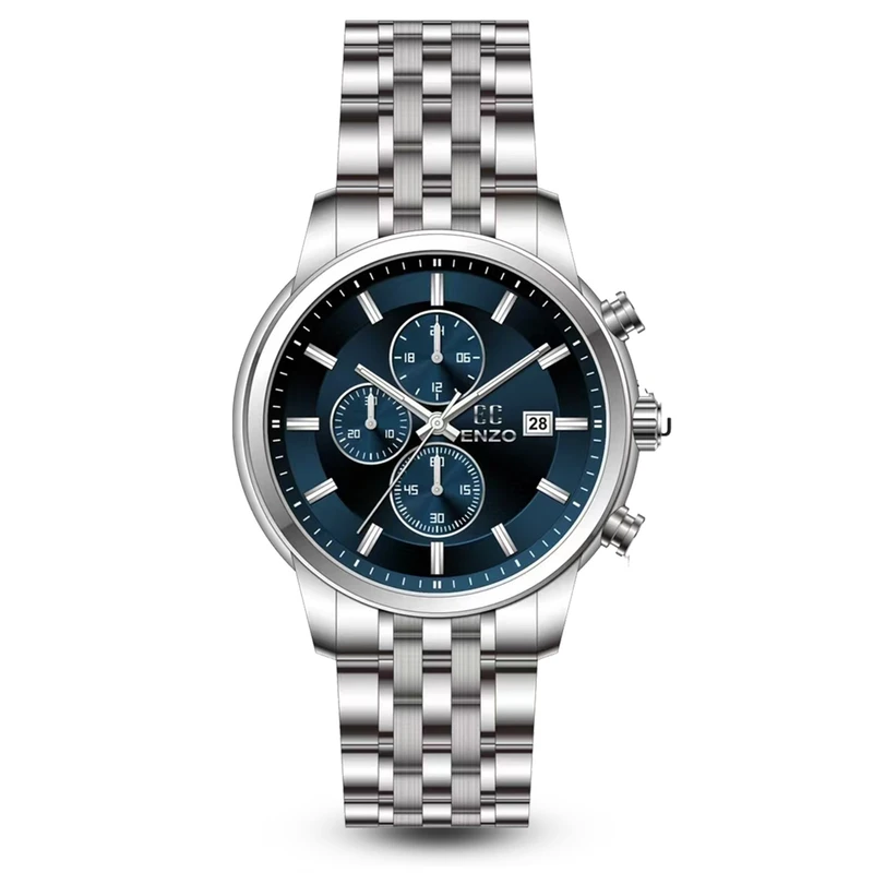 ساعت مچی عقربه‌ای کوارتز مردانه انزو مدل EC2184-AVG