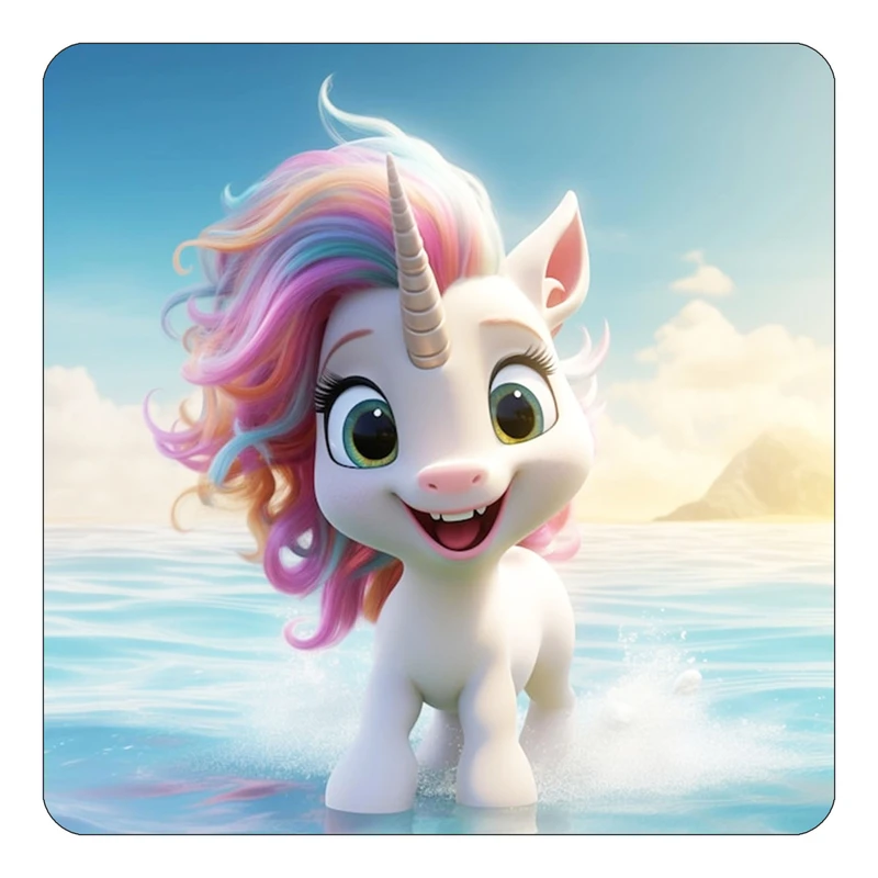 مگنت کاکتی طرح اسب تک شاخ و یونیکورن مدل mp28875