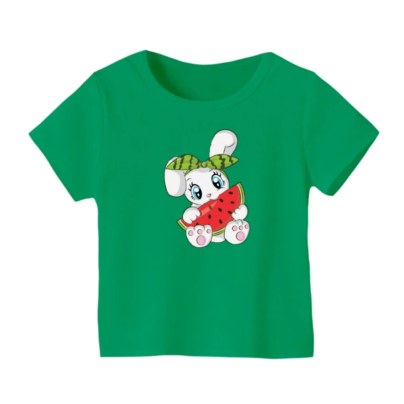 تی شرت آستین کوتاه بچگانه مدل خرگوش یلدایی کد 6