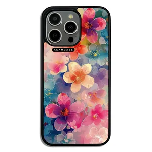 AKAM AMC-WA15PROMAX-FLOWERS-42 Cover For Apple iPhone 15 Pro Max