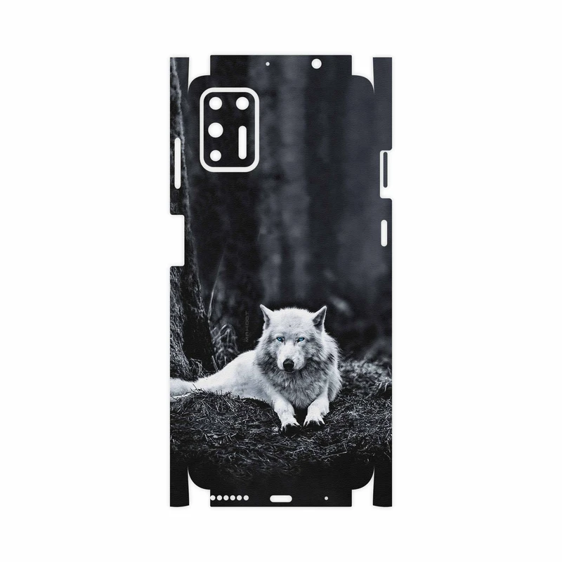 برچسب پوششی ماهوت مدل Dire Wolf-FullSkin مناسب برای گوشی موبایل موتورولا Moto G9 Plus
