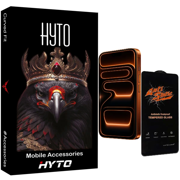 محافظ صفحه نمایش هیتو مدل Anti-Static Nevox مناسب برای گوشی موبایل اپل iPhone 17 Pro max