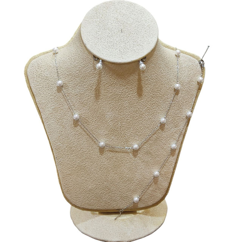 نیم ست زنانه مدل زنجیر مروارید کد VENUS-NM03